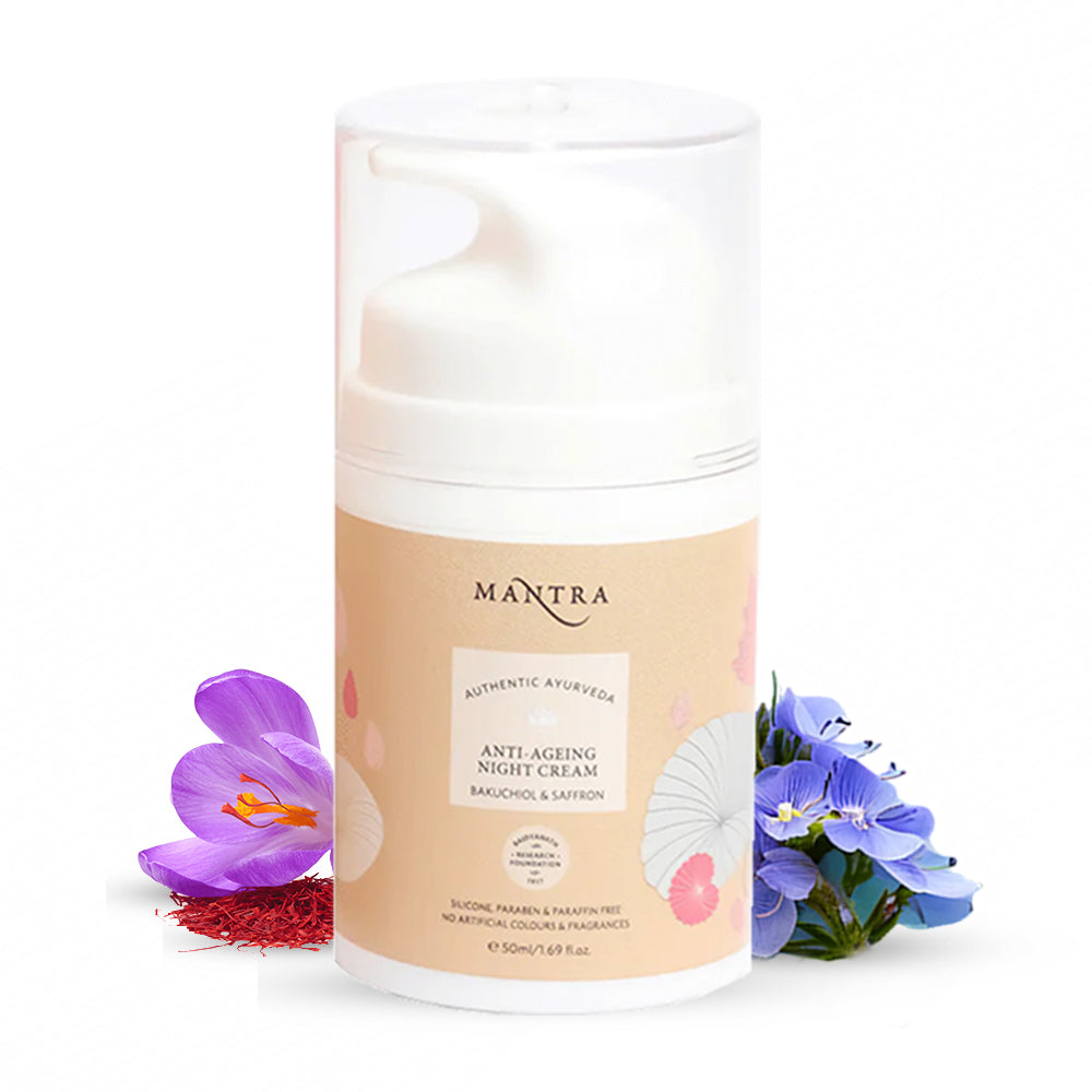 Anti-Ageing Night Cream Bakuchiol & Saffron