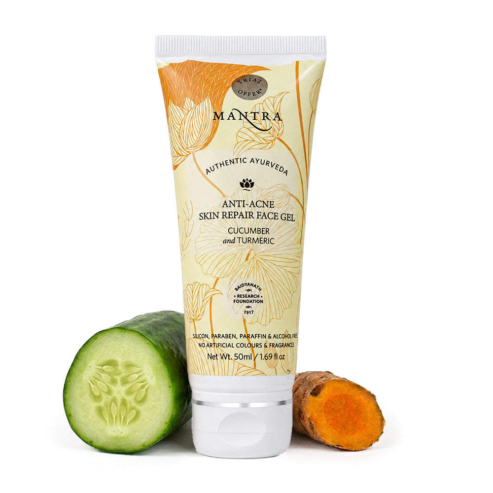 Cucumber & Turmeric Anti-Acne Skin Repair Face Gel