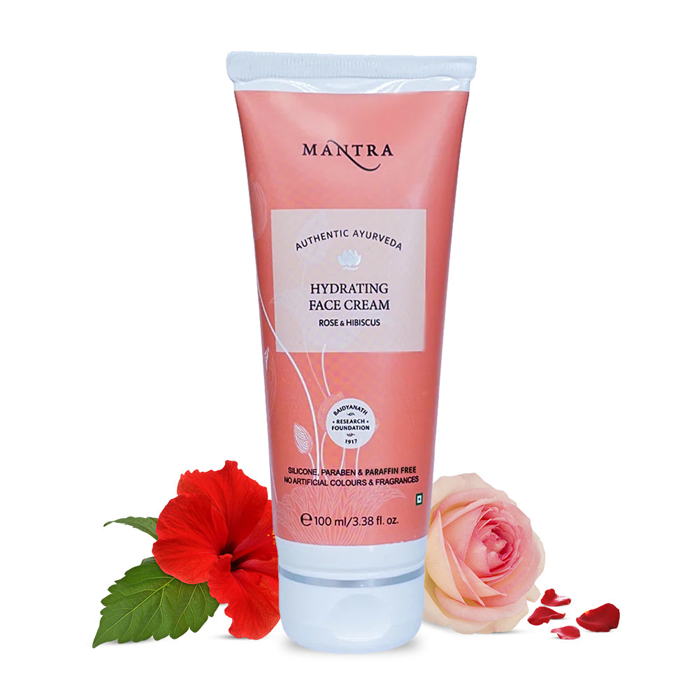 Rose and Hibiscus Hydrating Face Cream