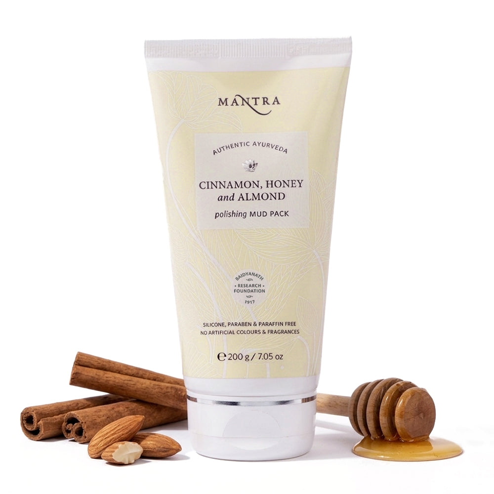 Cinnamon, Honey And Almond Polishing Mud Pack