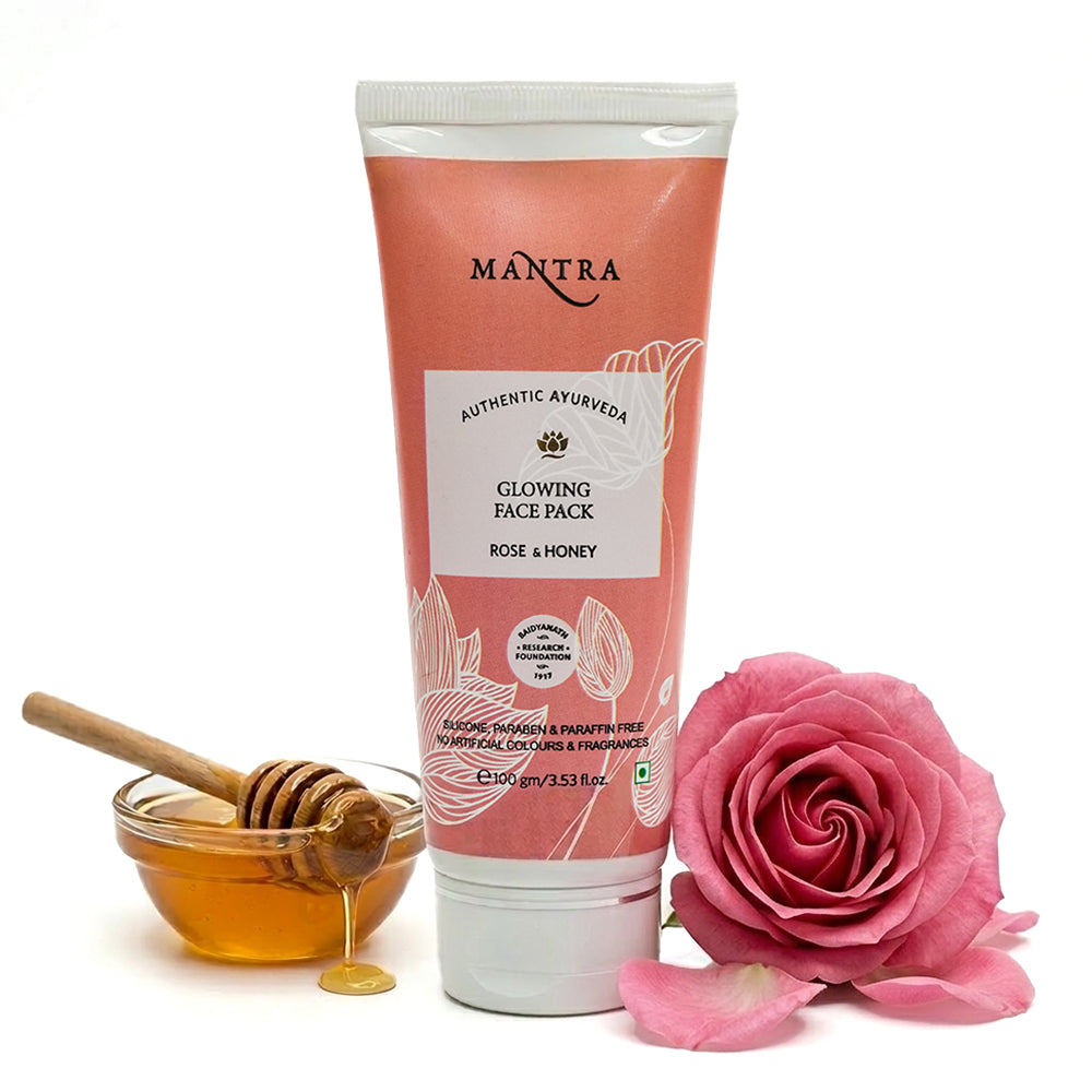 Rose & Honey Glowing Face Pack