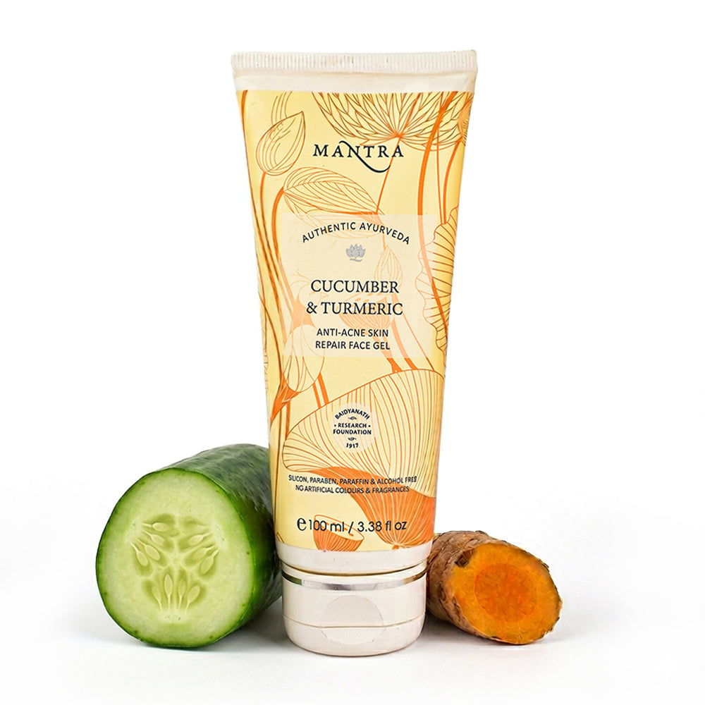 Cucumber & Turmeric Anti-Acne Skin Repair Face Gel