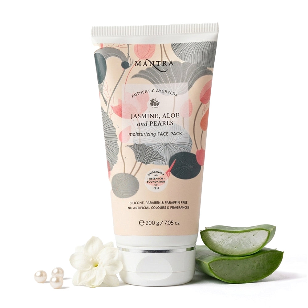 Jasmine, Aloe And Pearls Moisturizing Face Pack