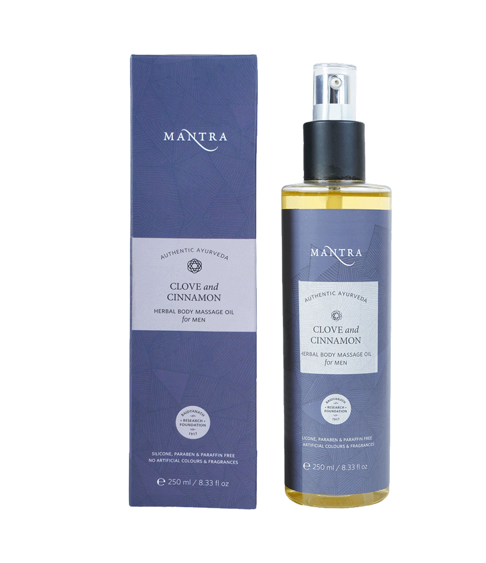 Clove & Cinnamon Herbal Body Massage Oil
