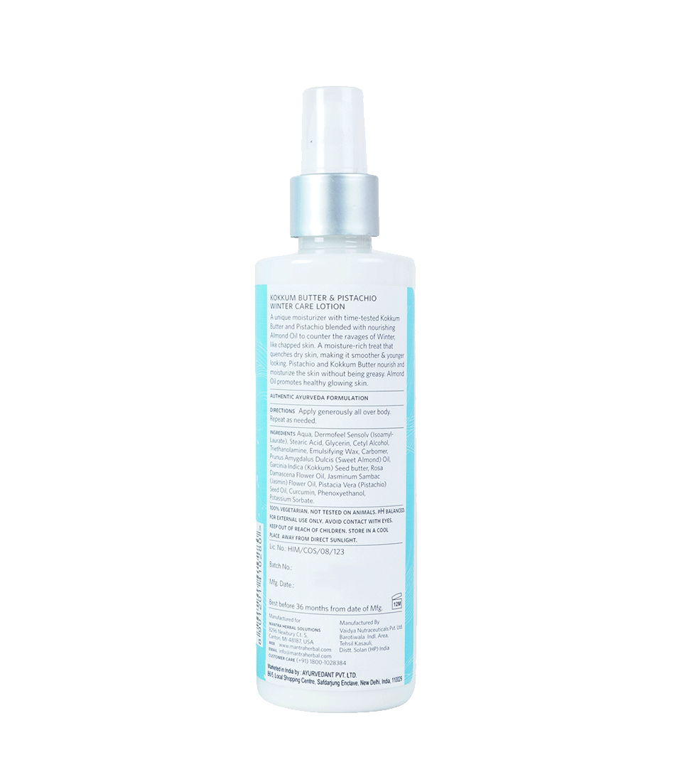 Kokkum Butter And Pistachio Winter Care Lotion