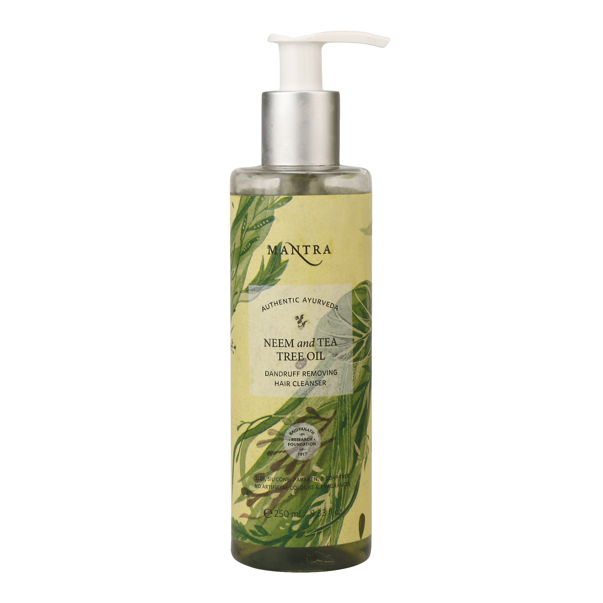 Neem and Tea Tree Oil Dandruff Removing Hair Cleanser