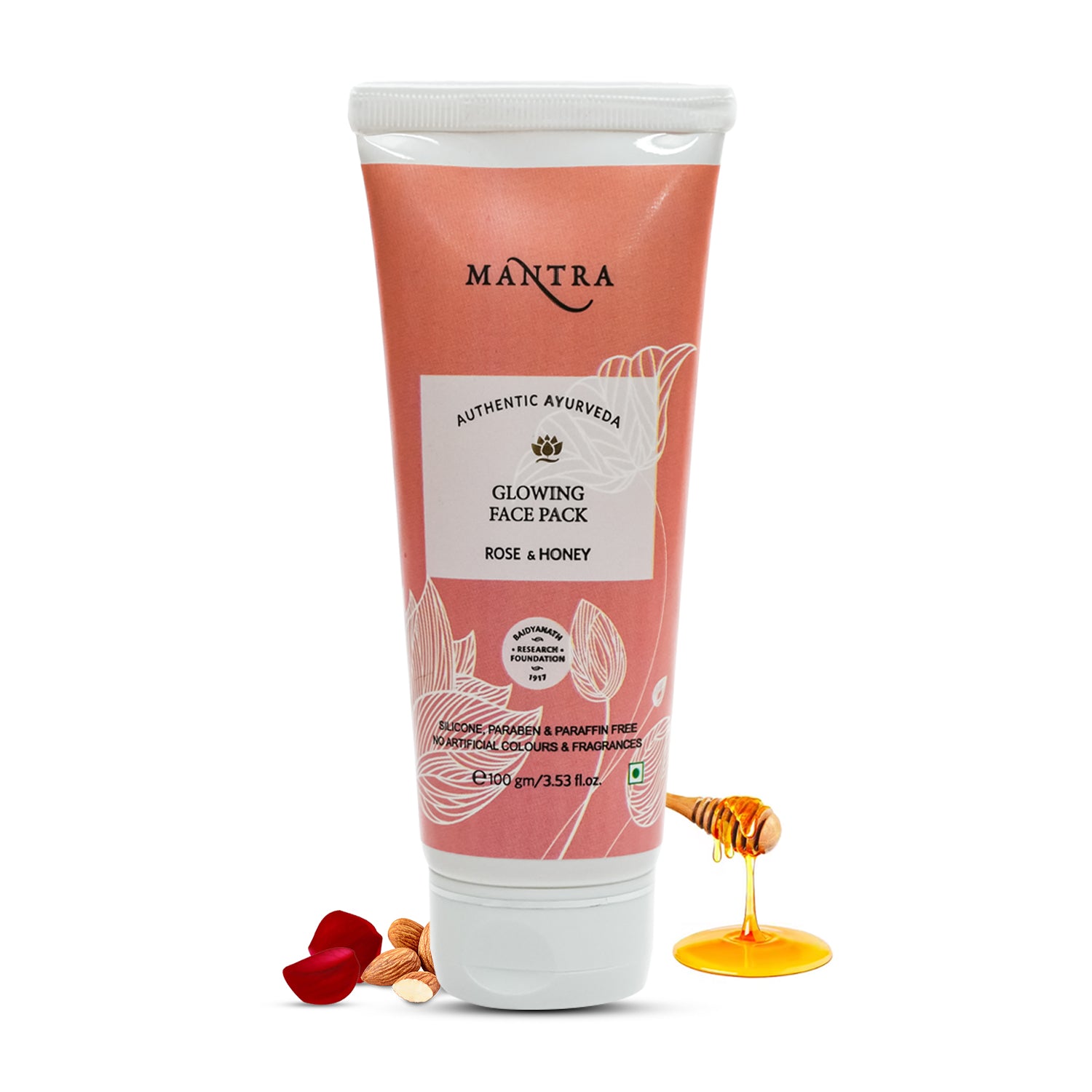 Rose & Honey Glowing Face Pack