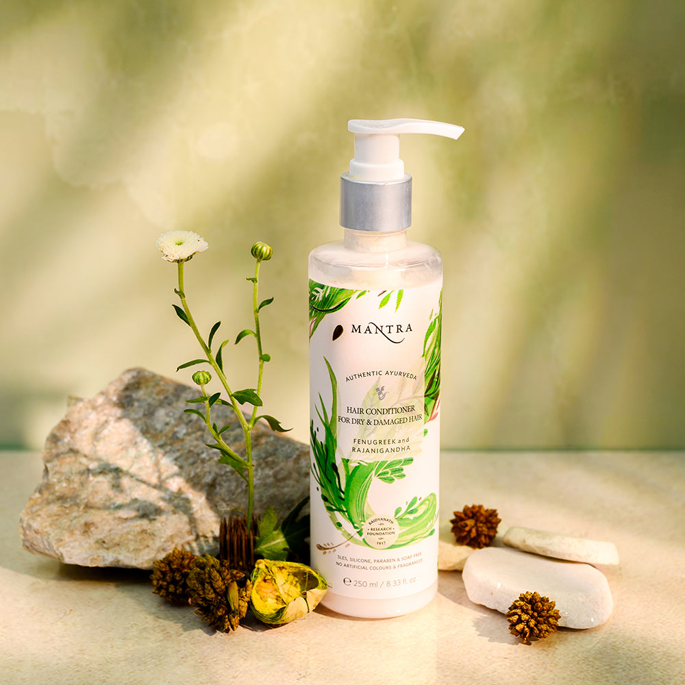 Fenugreek and Rajanigandha Hair Conditioner for Dry & Damaged Hair