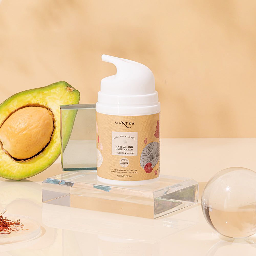 Anti-Ageing Night Cream Bakuchiol & Saffron