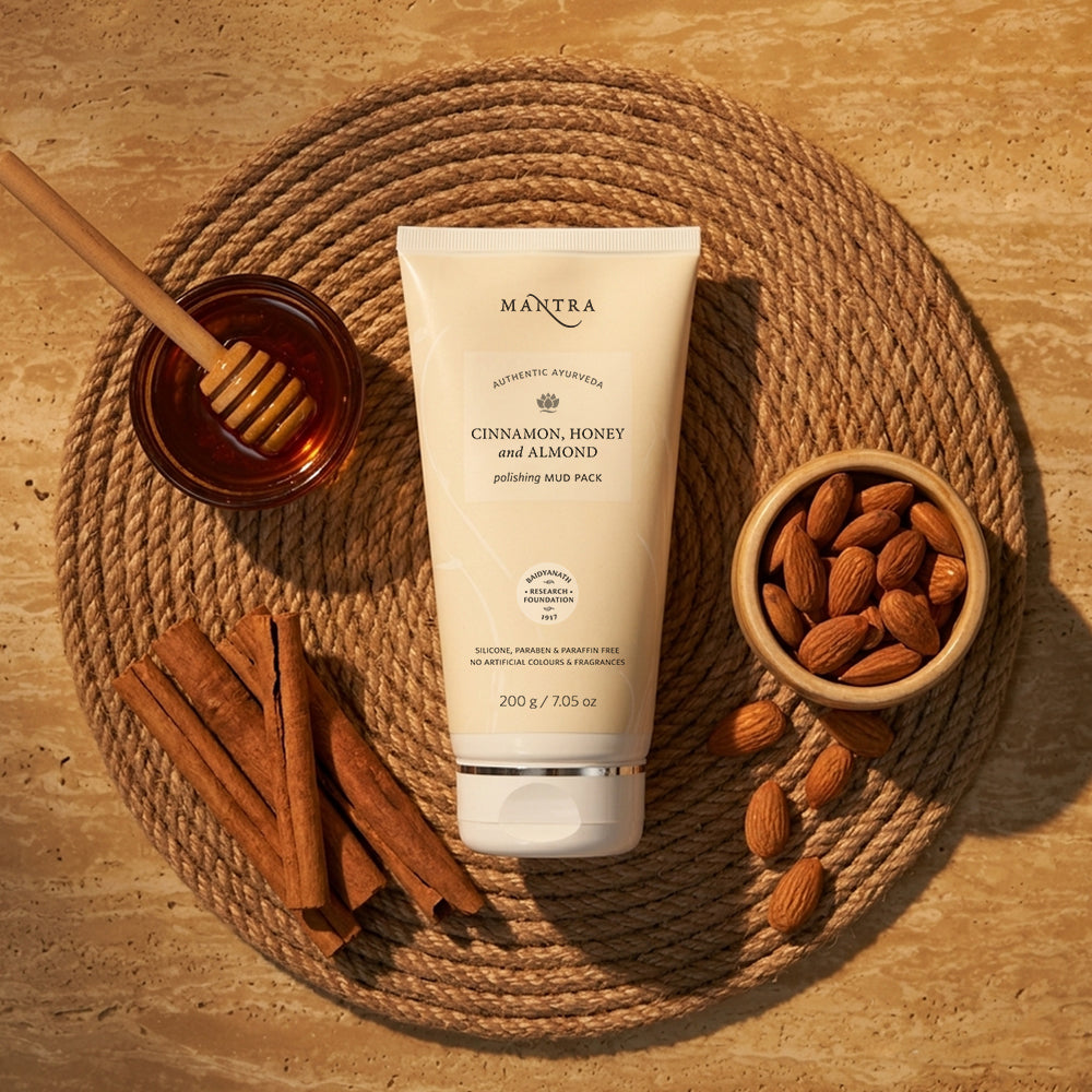 Cinnamon, Honey And Almond Polishing Mud Pack