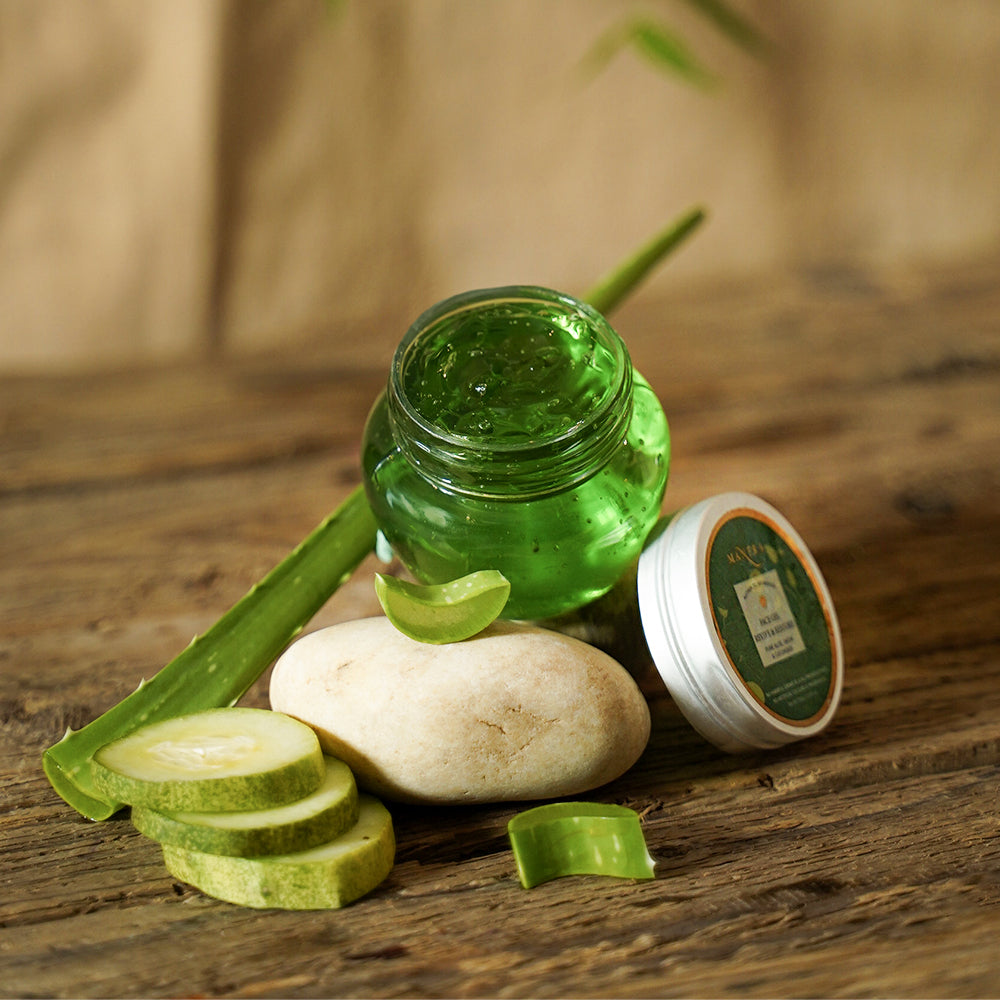 Face Gel Revive & Restore Pure Aloe, Neem & Cucumber