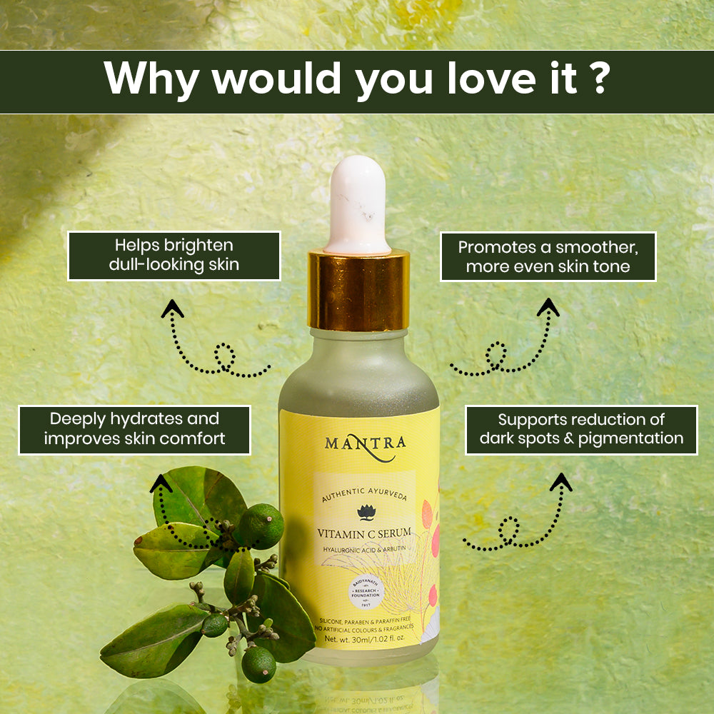 Vitamin C Serum with Hyaluronic Acid and Arbutin