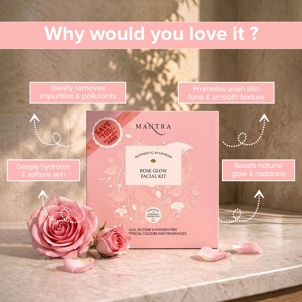 Rose Glow Facial Kit