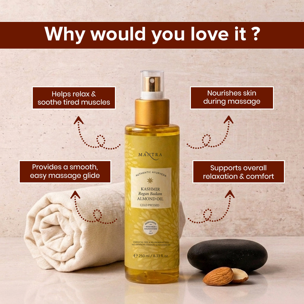 Kashmir Rogan Badam Almond Oil Cold Pressed