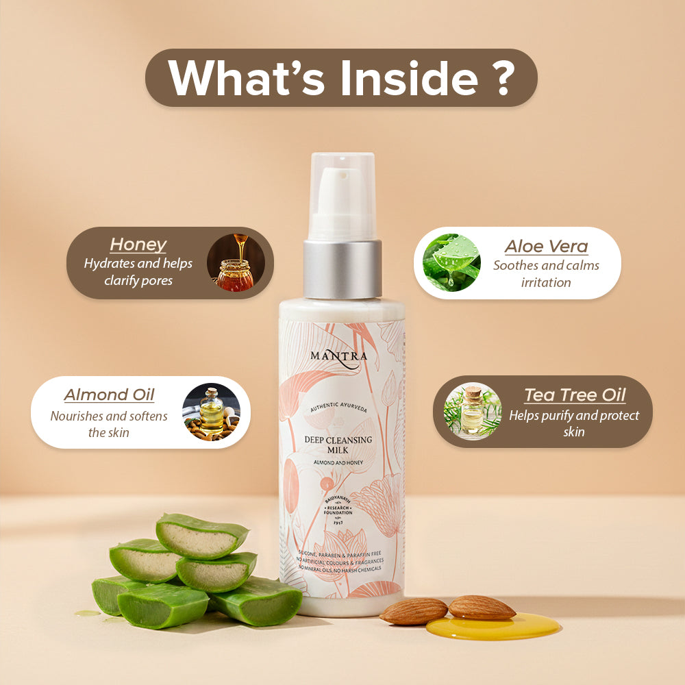 Deep Cleansing Milk Almond And Honey