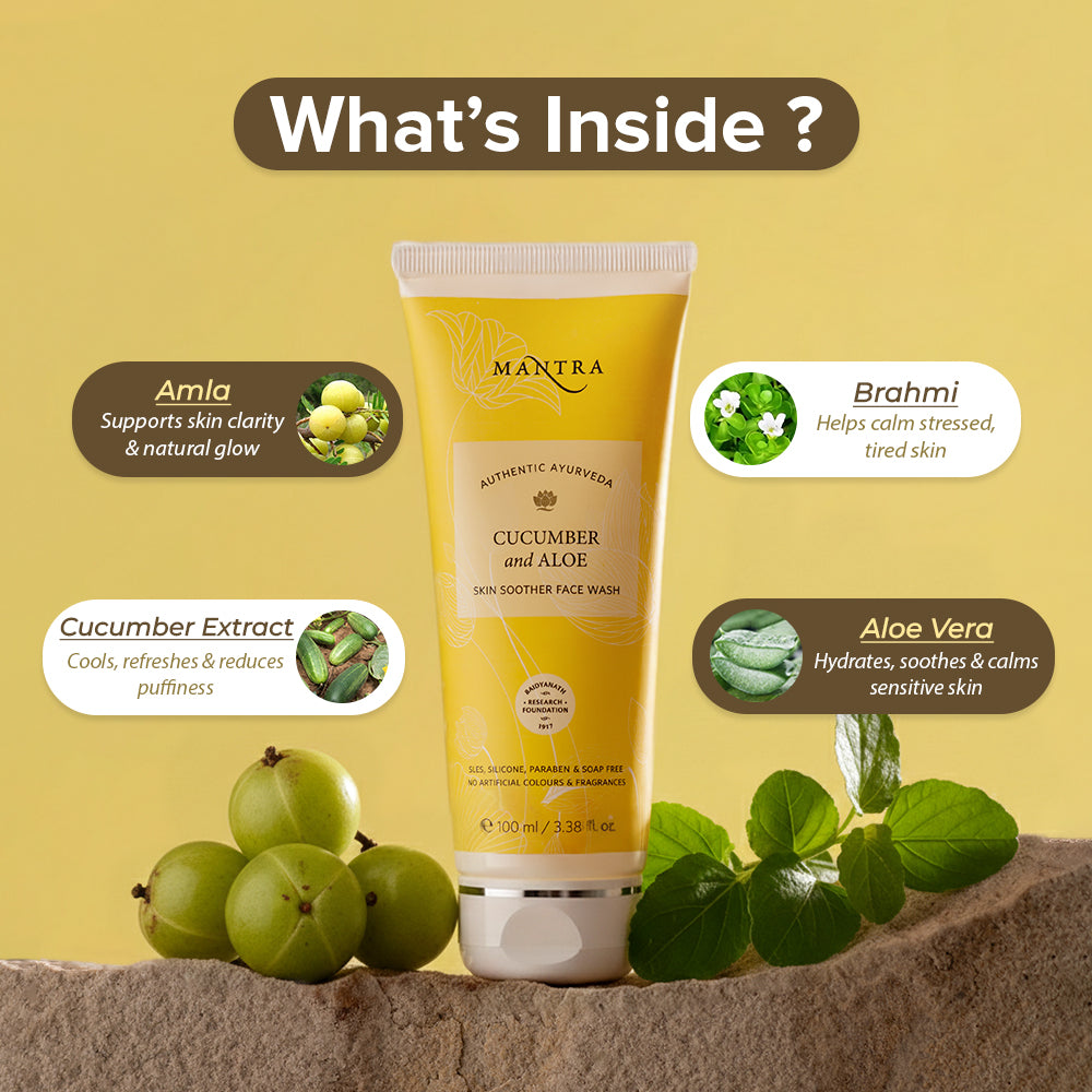 Cucumber and Aloe Skin Soother Face Wash