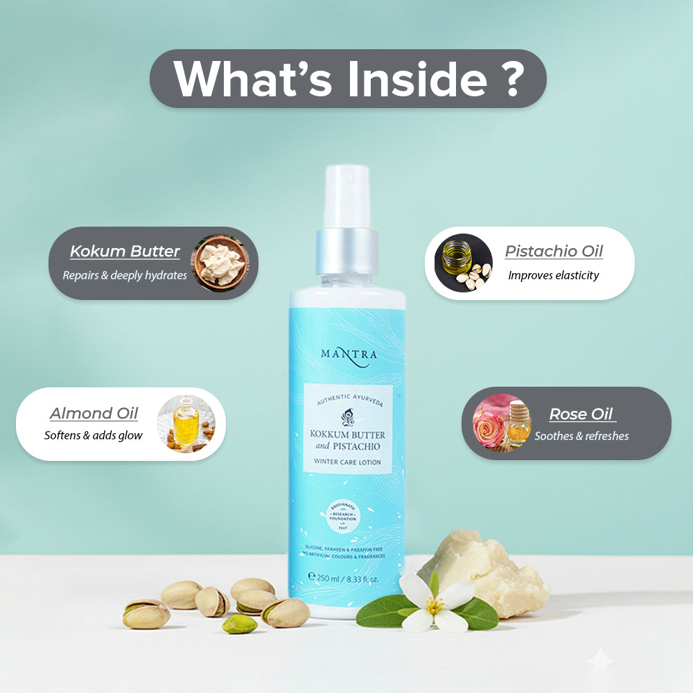 Kokkum Butter And Pistachio Winter Care Lotion