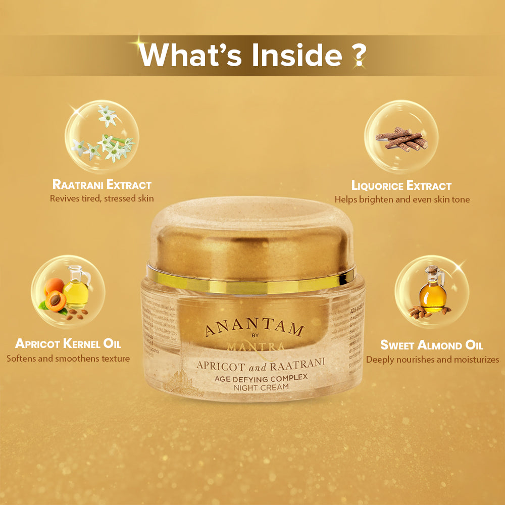 Apricot and Raatrani Age Defying Complex Night Cream