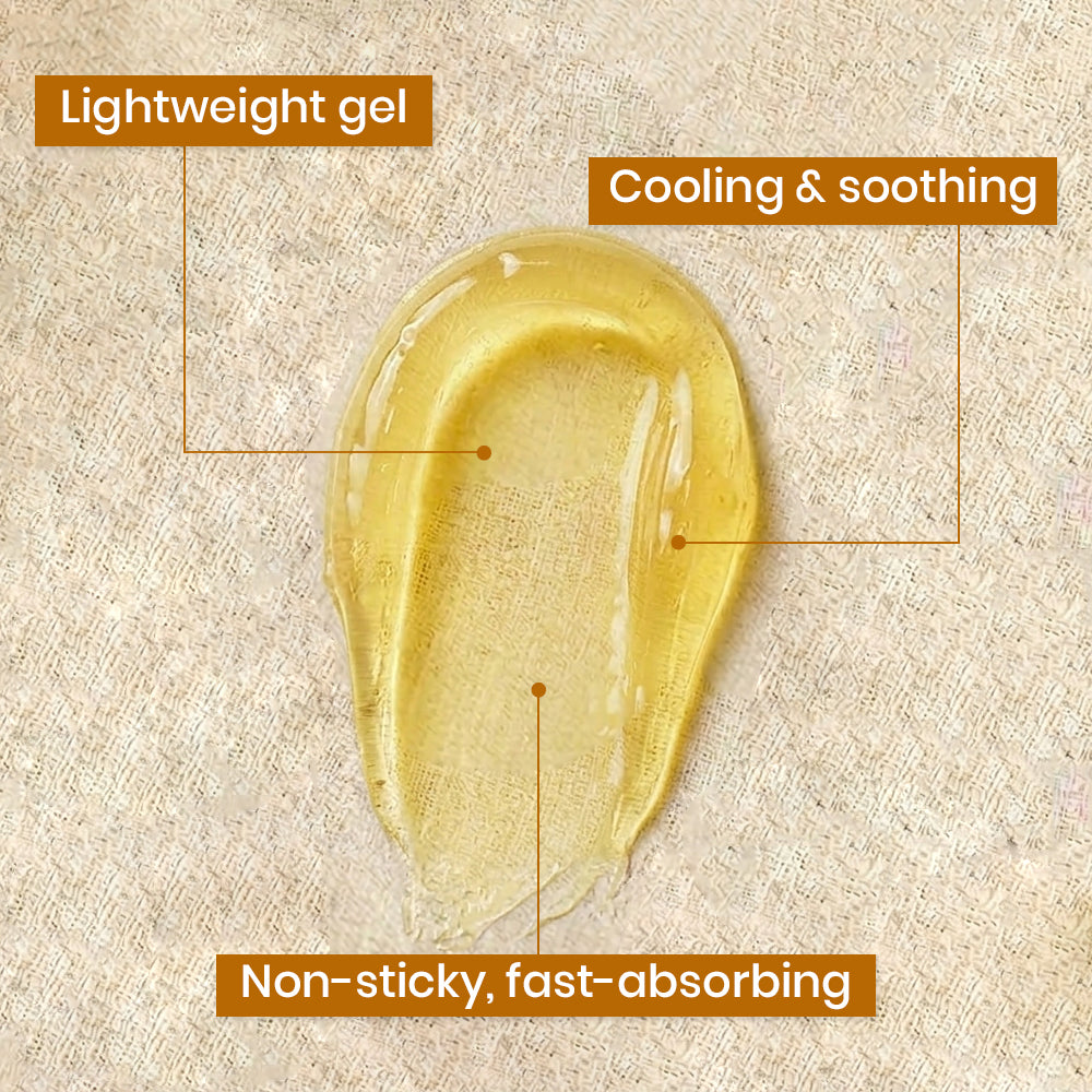 Face Gel Pollution Defense SPF 50 + Sandal, Turmeric & Pure Aloe