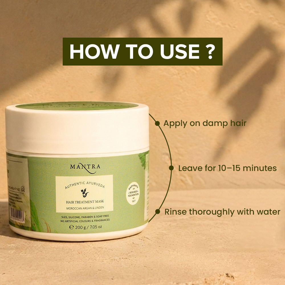 Hair Treatment Mask Moroccan Argan & Linden