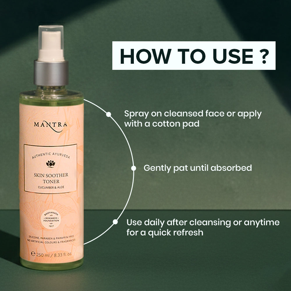 Skin Soother Toner Cucumber & Aloe