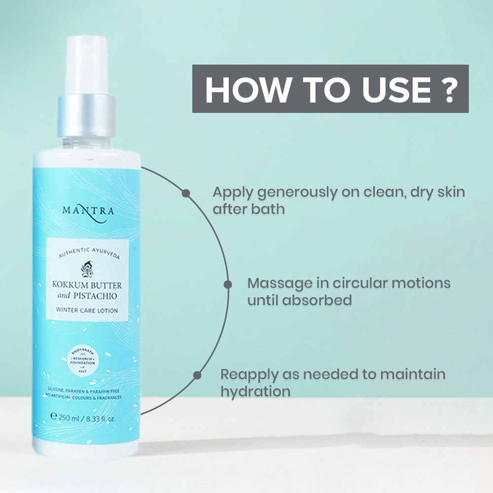 Kokkum Butter And Pistachio Winter Care Lotion