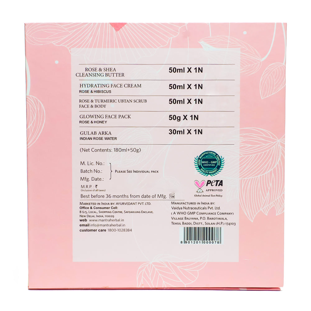 Rose Glow Facial Kit