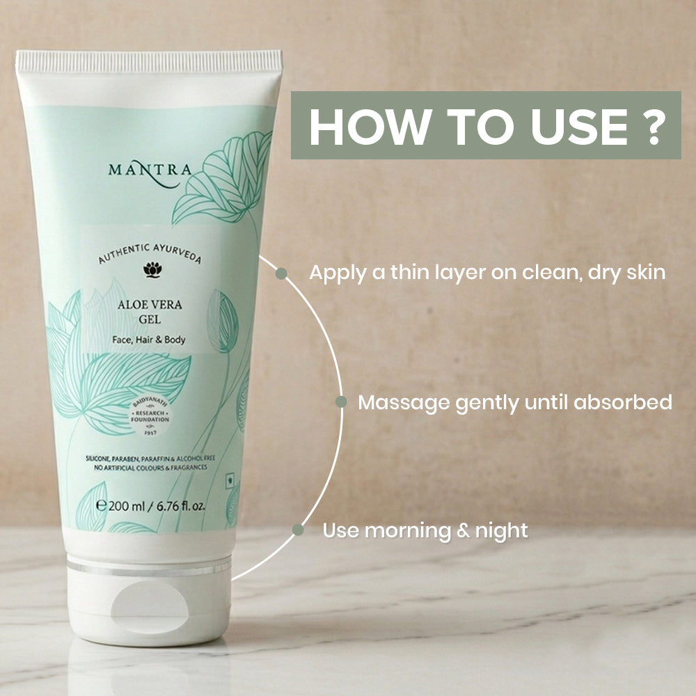 Aloe Vera Gel Face, Hair & Body