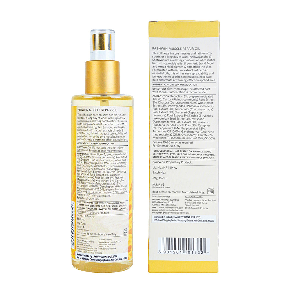 Paenwin Muscle Repair Oil