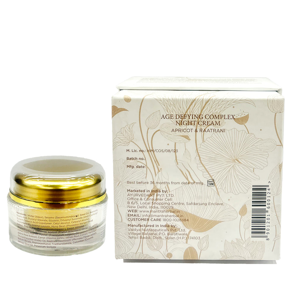 Apricot and Raatrani Age Defying Complex Night Cream