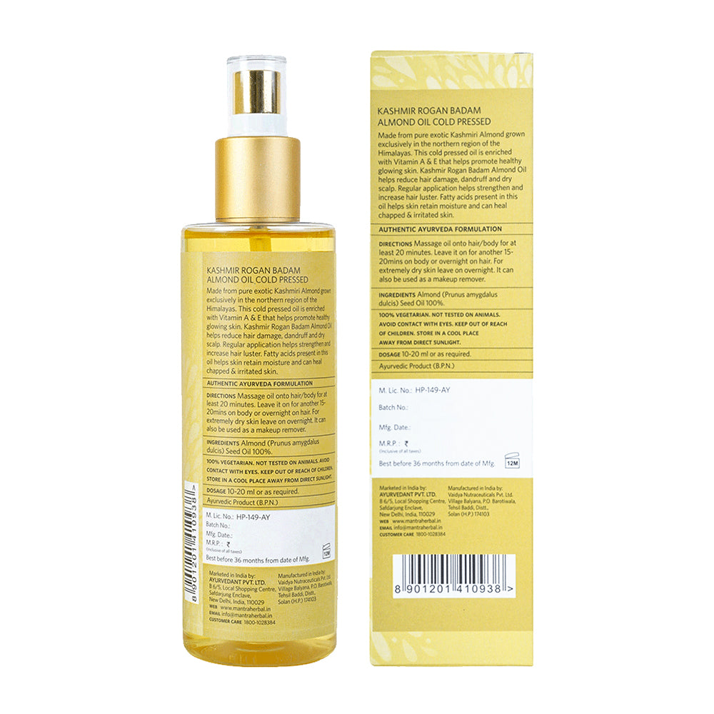 Kashmir Rogan Badam Almond Oil Cold Pressed