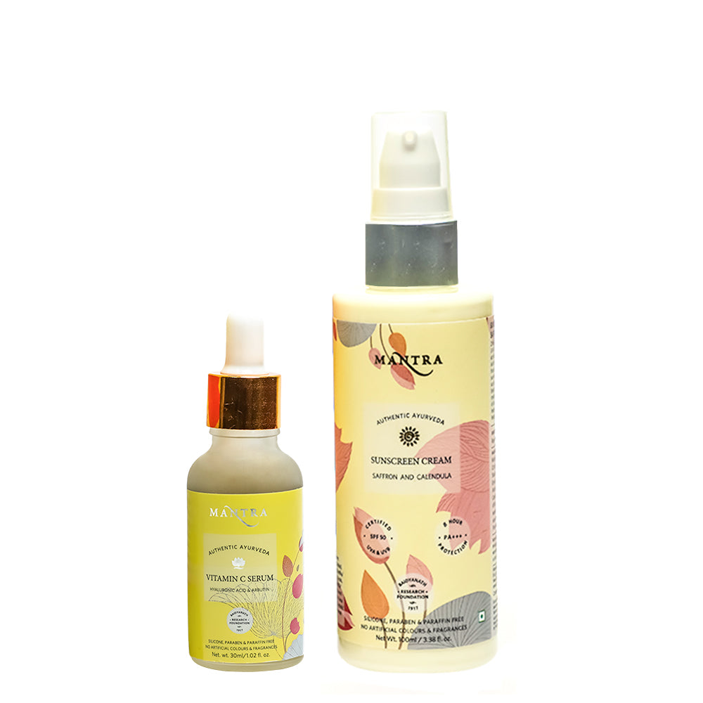 Sun Protect Duo: Vitamin C Serum + Sun Cream