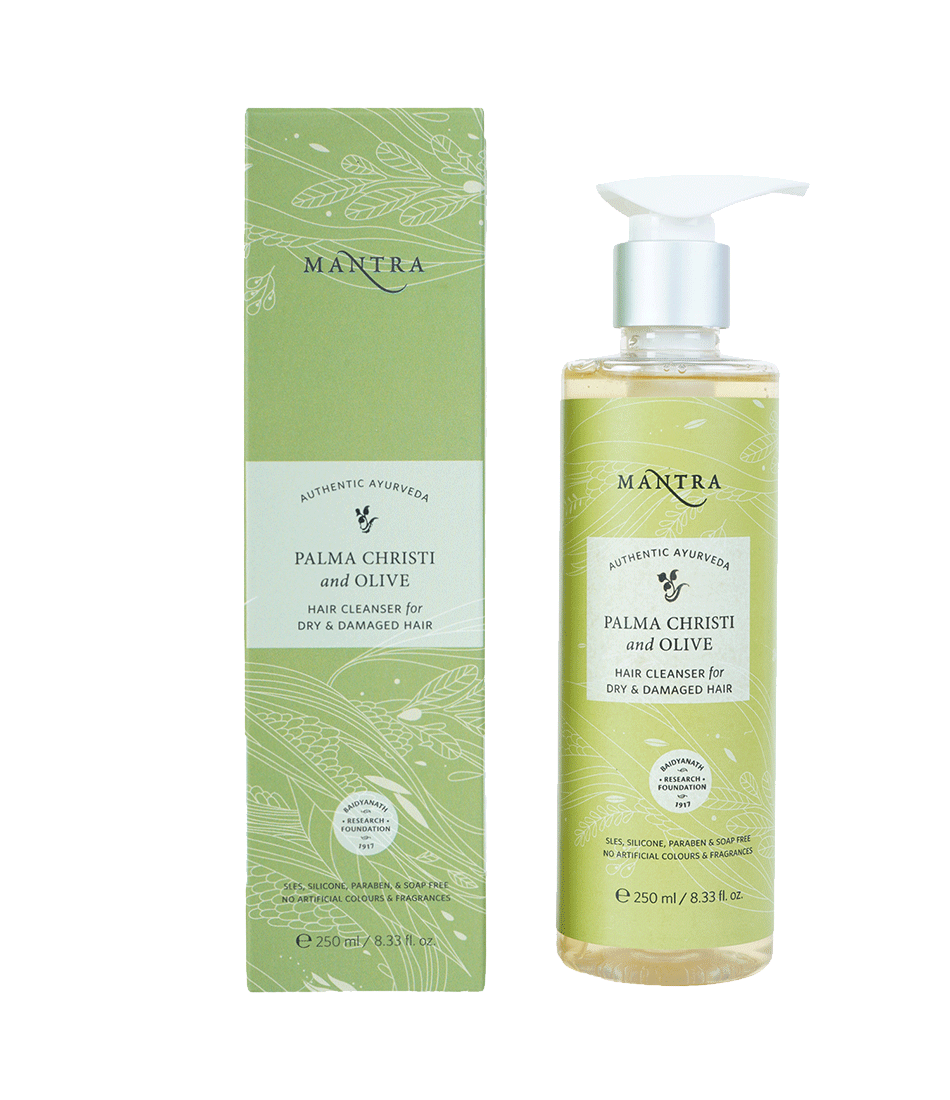 Palma Christi and Olive Hair Cleanser for Dry & Damaged Hair