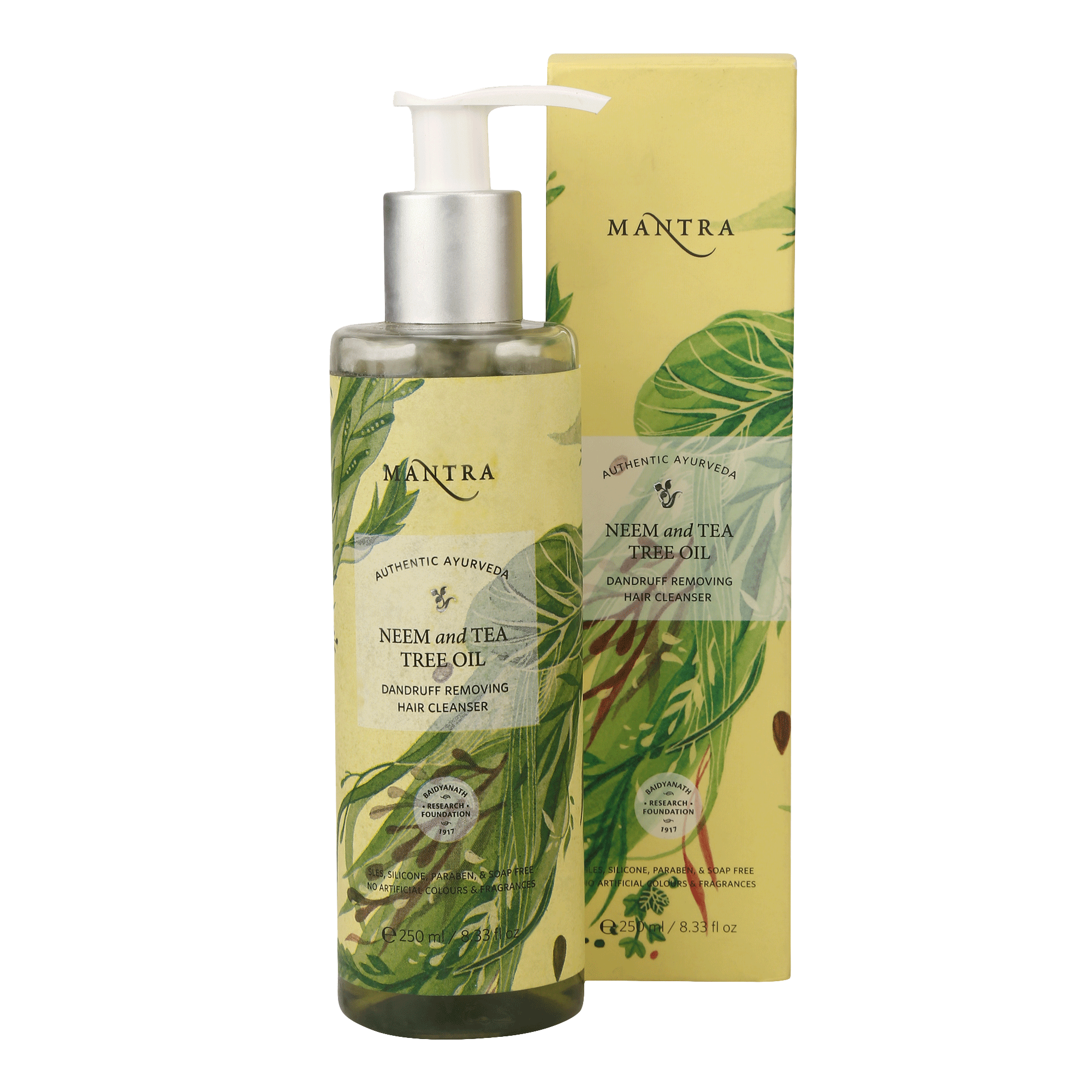 Neem and Tea Tree Oil Dandruff Removing Hair Cleanser