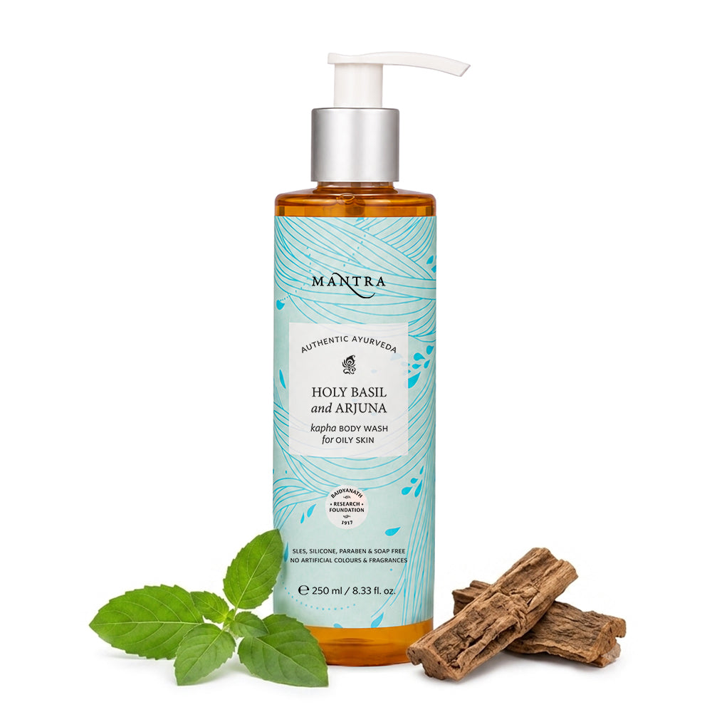 Holy Basil and Arjuna Kapha Body Wash for Oily Skin