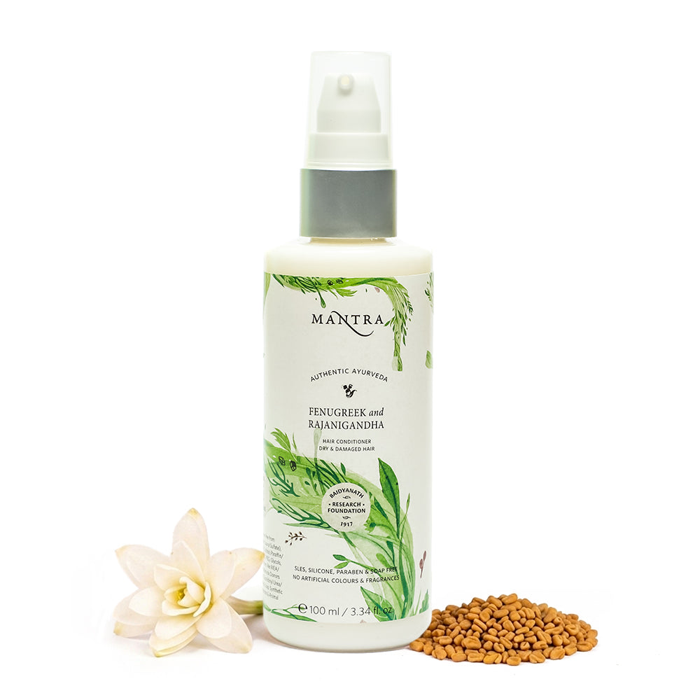 Fenugreek and Rajanigandha Hair Conditioner for Dry & Damaged Hair