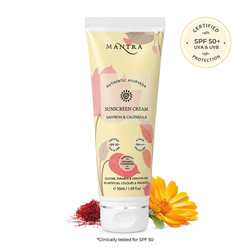 Saffron And Calendula Sun Cream SPF50