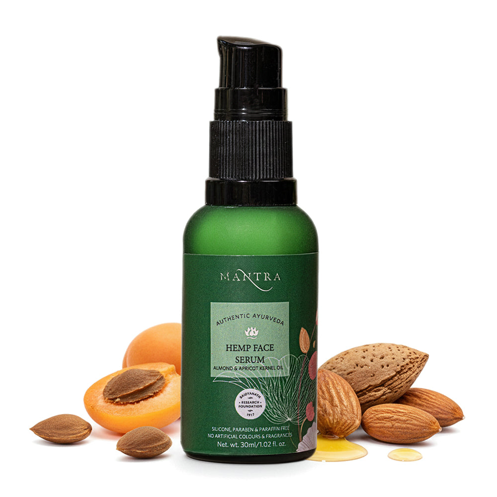 Hemp Face Serum Almond & Apricot Kernel Oil