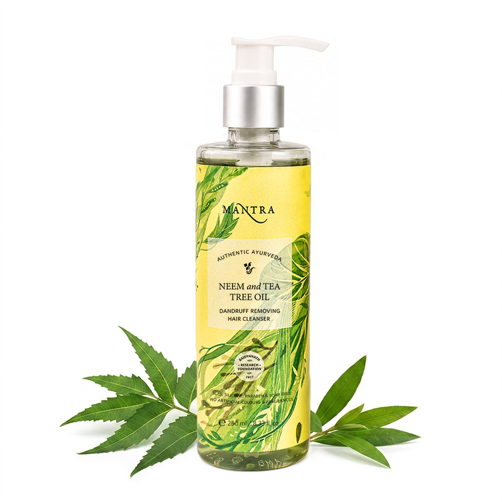Neem and Tea Tree Oil Dandruff Removing Hair Cleanser