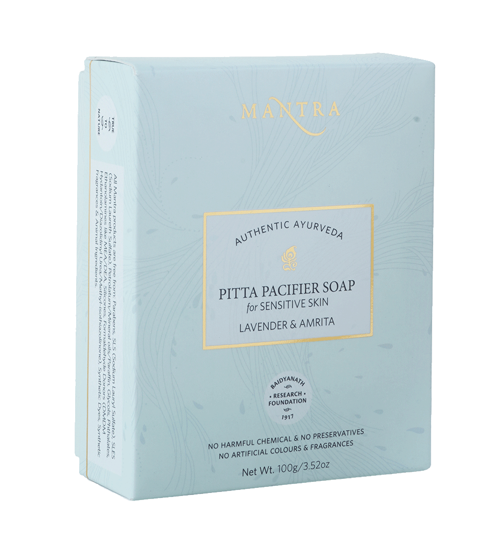 Pitta Pacifier Soap for Sensitive Skin Lavender & Amrita