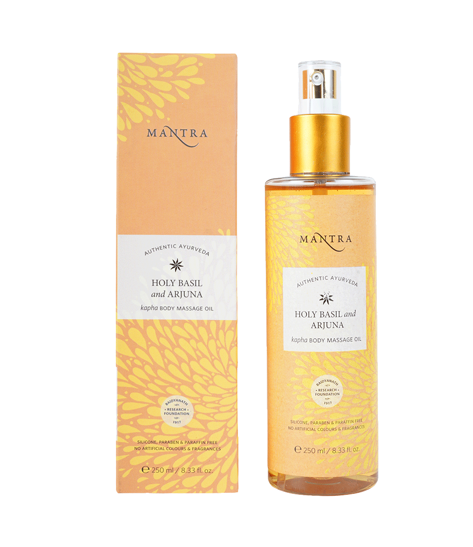 Holy Basil And Arjuna Kapha Body Massage Oil