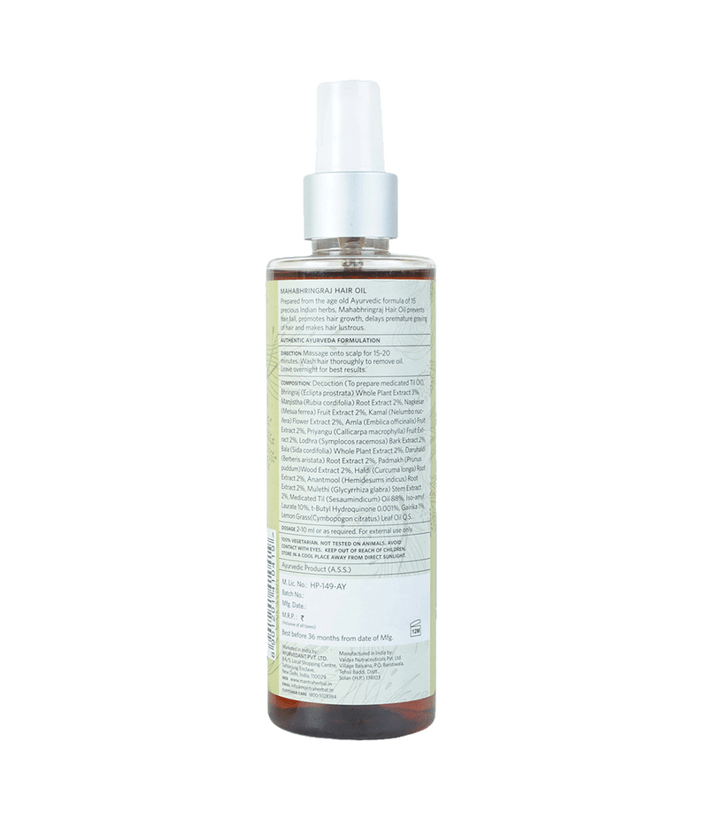 Mahabhringraj Hair Oil Ancient Formula