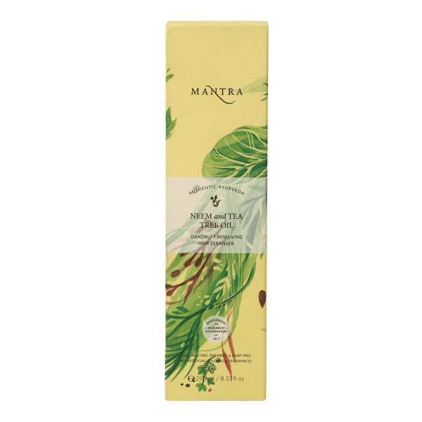 Neem and Tea Tree Oil Dandruff Removing Hair Cleanser