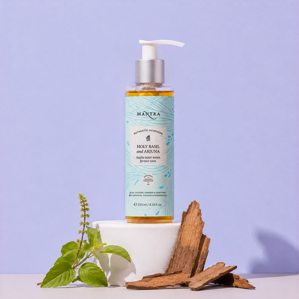 Holy Basil and Arjuna Kapha Body Wash for Oily Skin