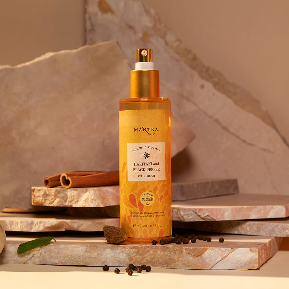 Haritaki And Black Pepper Cellulite Oil