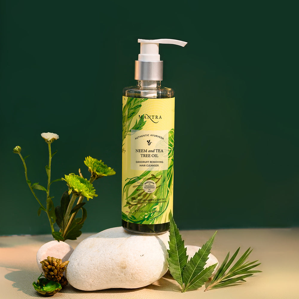 Neem and Tea Tree Oil Dandruff Removing Hair Cleanser