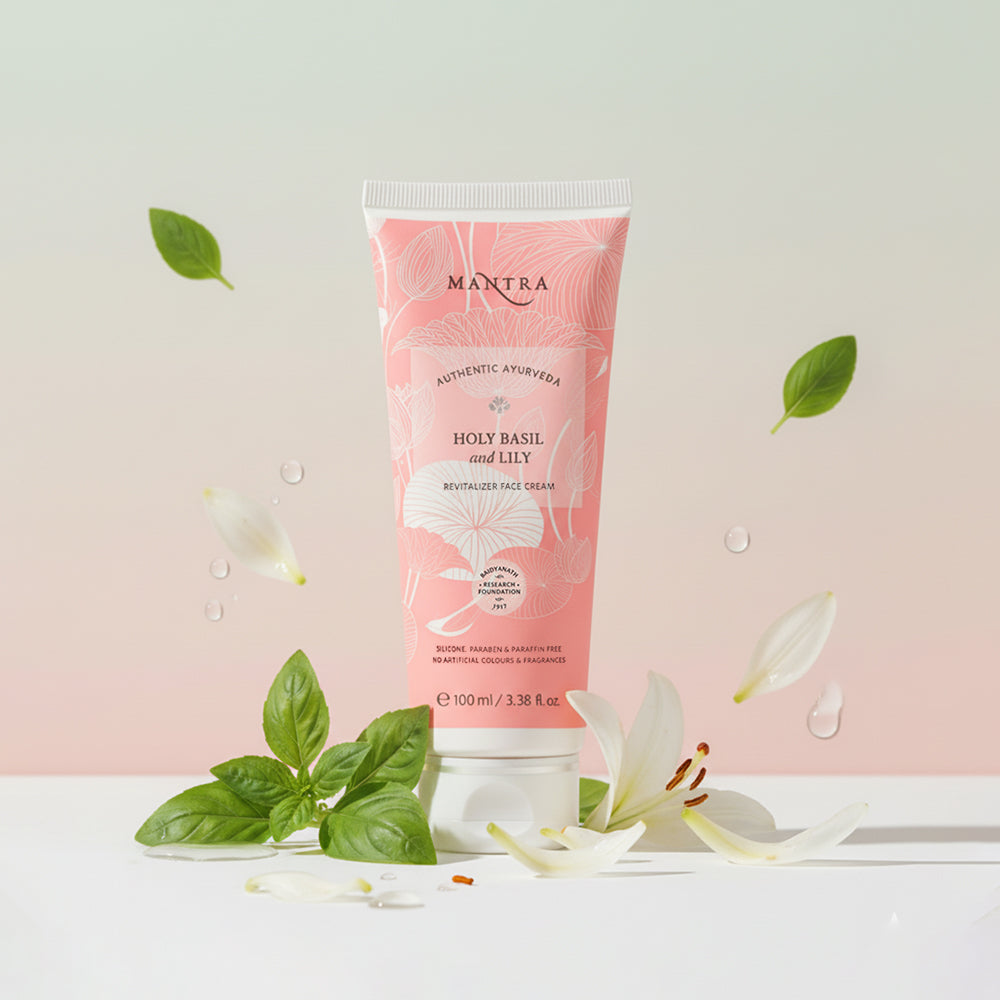 Holy Basil And Lily Revitalizer Face Cream