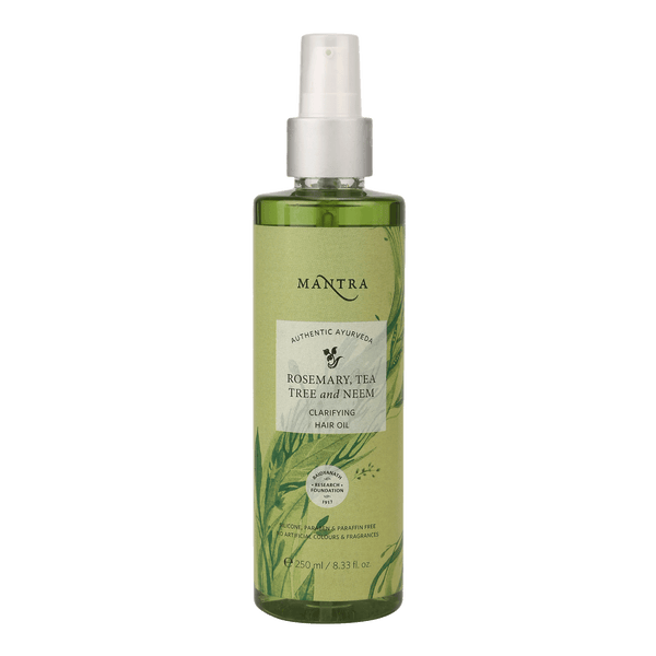 Rosemary, Tea Tree And Neem Clarifying Hair Oil