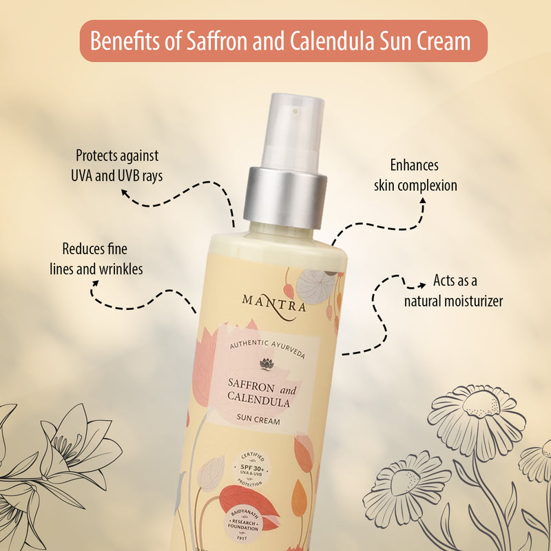 Saffron And Calendula Sun Cream