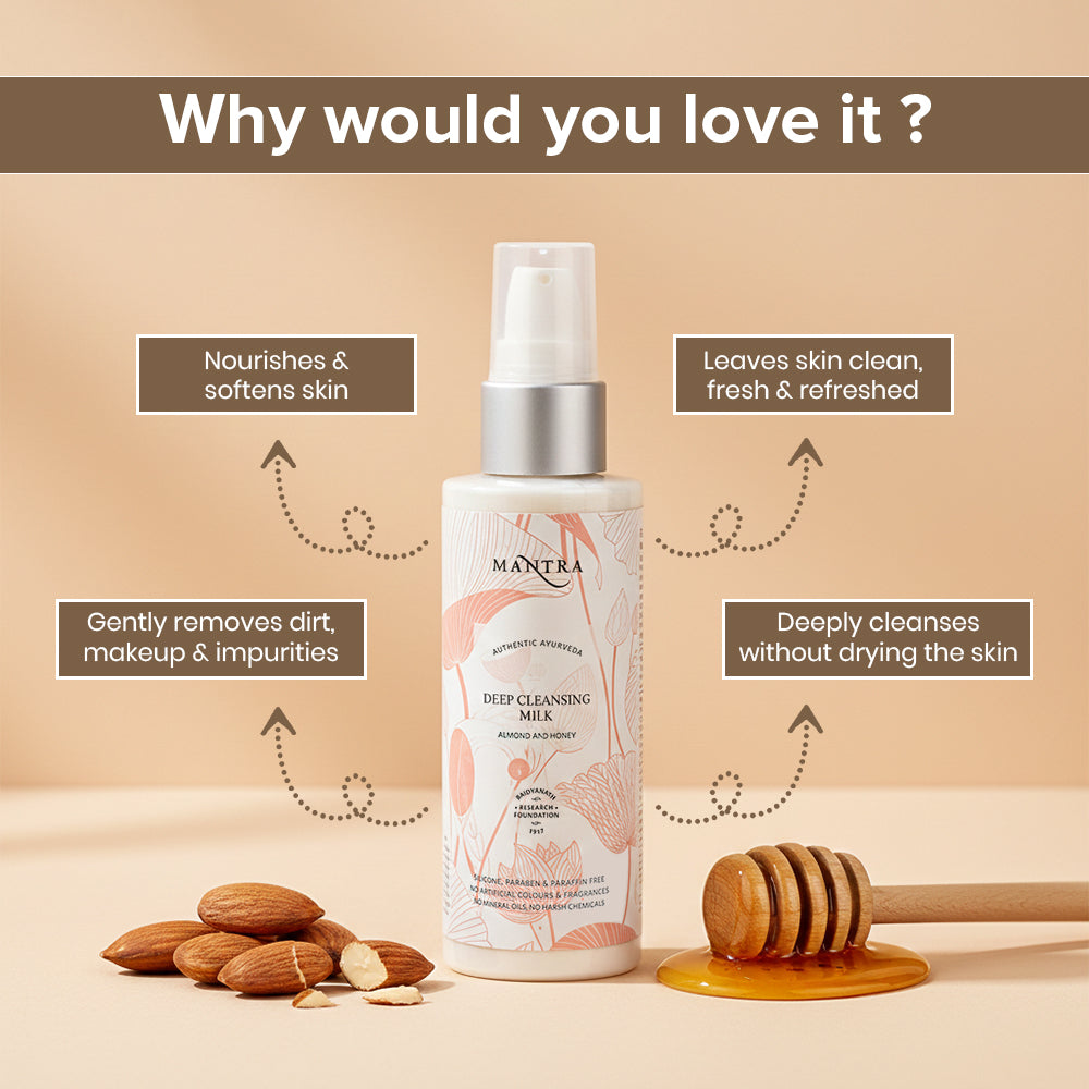 Deep Cleansing Milk Almond And Honey